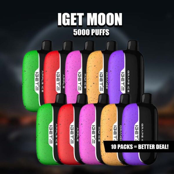 IGET Moon 5000Puffs Dragon Fruit Lemon Ice