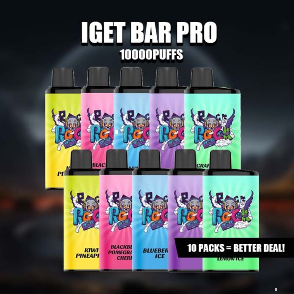 IGET Bar Pro 10000Puffs Blackberry Ice
